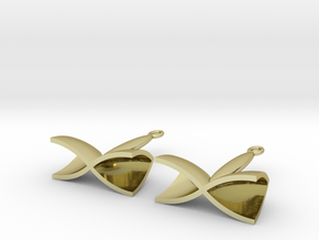 SOH Earrings 2 in 18K Gold Plated