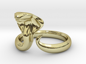 Cobrah ring size 9.1/2 in 18K Gold Plated