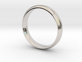 Simple Ring in Platinum: 11 / 64
