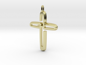 God Cross in 18K Gold Plated
