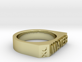 Water Ring - Captain Series - Mulder&Skully in 18K Gold Plated