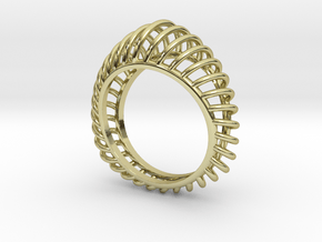 Birdcage Ring in 18K Gold Plated