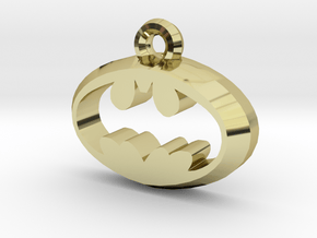 Batman Pendant in 18K Gold Plated