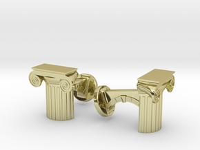 Ionic Cufflinks in 18K Gold Plated