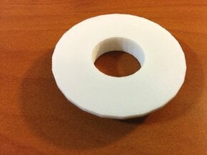 IGOR Short Profile Barrel Tip in White Natural Versatile Plastic