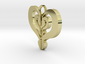Heart  in 18K Gold Plated