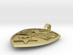 EVSMotors Pendent 50X40 in 18K Gold Plated