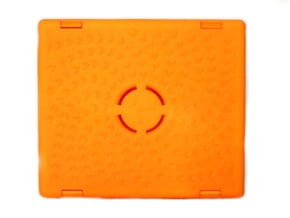 CarPC Deckel in Orange Processed Versatile Plastic