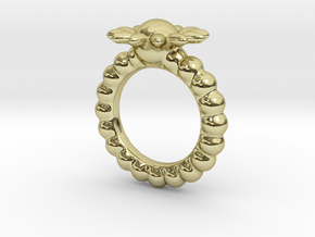 Flower-Ring-by-JamesMason in 18K Gold Plated