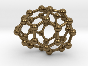 0032 Fullerene c36-04 cs in Natural Bronze