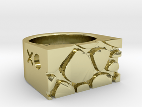 Giraffe Ring in 18K Gold Plated