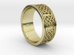 Celtic Ring in 18K Gold Plated