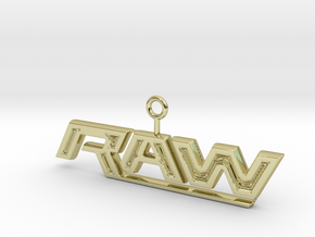 Raw Logo in 18K Gold Plated