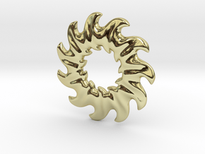 O-waves 11 - 2cm in 18K Gold Plated