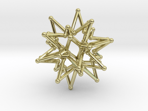 StarCore 2 Layers - 2.6cm in 18K Gold Plated