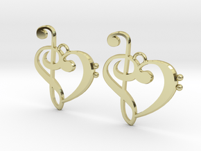 Musical Heart Premium in 18K Gold Plated