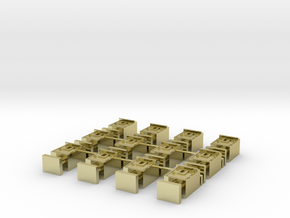 Square-print Ver in 18K Gold Plated