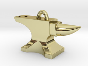 Anvil Pendant - Original Design in 18K Gold Plated