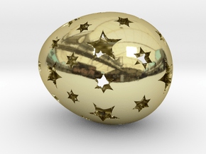 Mosaic Egg #13 in 18K Gold Plated