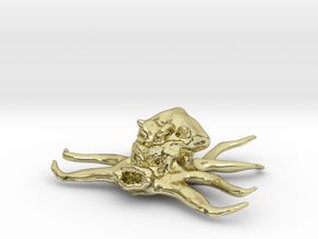 Octopus Miniature in 18K Gold Plated