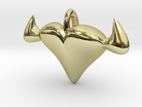 Heart breaker's Pendant in 18K Gold Plated