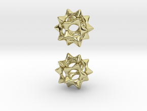 Sectik Star Earrings in 18K Gold Plated