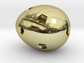 Mosaic Egg #16 in 18K Gold Plated