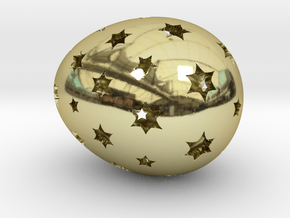 Mosaic Egg #14 in 18K Gold Plated