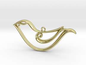 The Bird Pendant in 18K Gold Plated