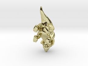Triceratops in 18K Gold Plated