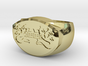 Experiment Ringuntitled2 in 18K Gold Plated
