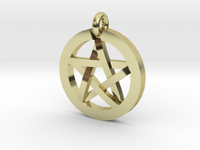 Pentacle Charm in 18K Gold Plated