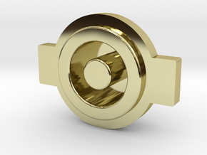Ligfht Button in 18K Gold Plated