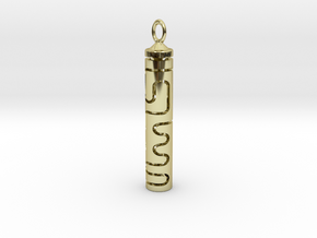 Labyrinth in 18K Gold Plated