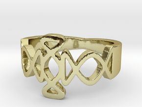 Igraine Ring Size 6 in 18K Gold Plated