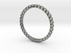 Bubble Ring By Jiang Yuan in Natural Silver