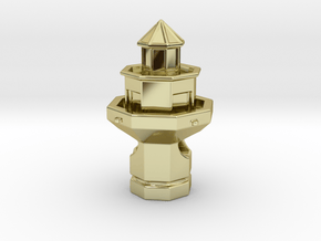 Hilton Head Lighthouse in 18K Gold Plated