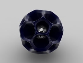 Ball in Black Natural Versatile Plastic