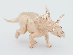 Kosmoceratops 1/72 Krentz in 14k Rose Gold Plated Brass