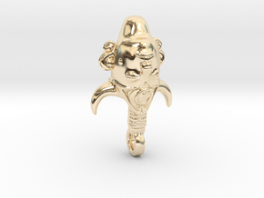 SUPERNATURAL Dean's Amulet REPLICA in 14k Gold Plated Brass
