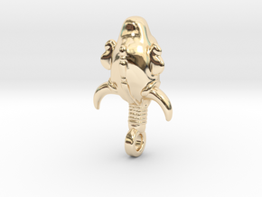 SUPERNATURAL Amulet 3.5cm in 14k Gold Plated Brass