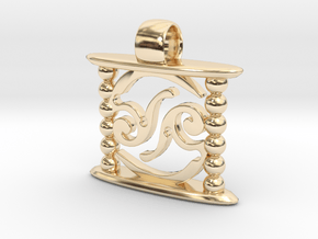 Aeon Tribe Temple Version in 14k Gold Plated Brass