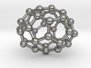 0033 Fullerene c36-05 d2 in Natural Silver