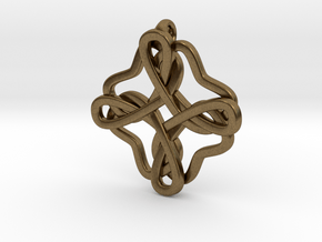 Friendship knot in Natural Bronze