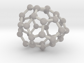 0034 Fullerene c36-06 d2d in Full Color Sandstone