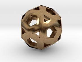 Logic Hypercube in Natural Brass