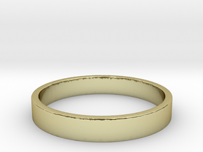 simple ring Ring Size 7 in 18K Gold Plated