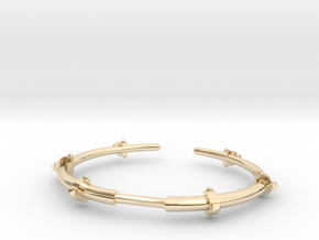 Revival Horn Cuff - Medium in 14K Yellow Gold