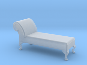 1:48 Queen Anne Chaise (No Back) in Smooth Fine Detail Plastic