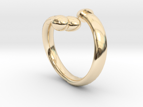 The D Ring - Sz.6 in 14K Yellow Gold